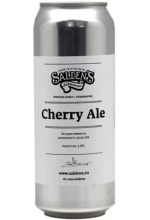 Пиво Cherry Ale, светлое, нефильтрованное в банке 0.5 л.