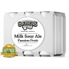 Пиво Milk Sour Ale Passion Fruit, светлое, нефильтрованное в упаковке 20шт × 0.5л.