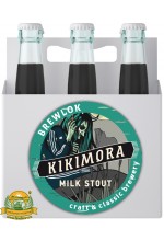 Пиво Kikimora, темное, нефильтрованное в упаковке 12шт × 0.5л.