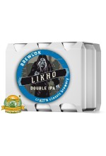 Пиво Likho the One-Eyed, светлое, нефильтрованное в упаковке 12шт × 0.5л.
