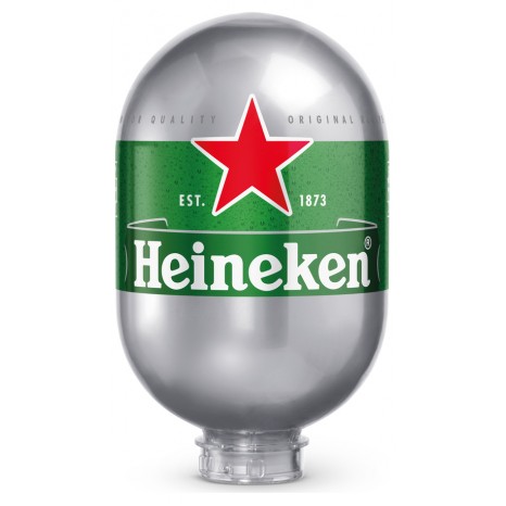 Пиво Heineken Premium светлое, фильтрованное в кегах Brewlock 8 л.