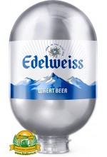 Пиво Edelweiss Wheat светлое, фильтрованное в кегах Brewlock 8 л.