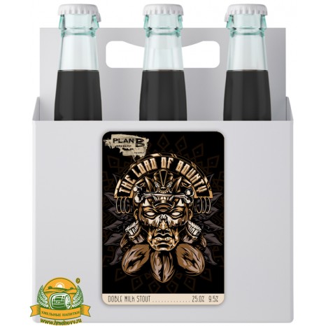 Пиво The Lord Of Bounty, темное, нефильтрованное в упаковке 12шт × 0.33л.