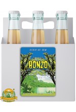 Пиво Bonzo, светлое, нефильтрованное в упаковке 20шт × 0.5л.