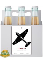 Пиво Ivan, темное, нефильтрованное в упаковке 24шт × 0.33л.