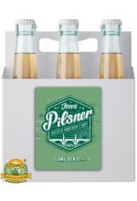 Пиво Pilsner, светлое, фильтрованное в упаковке 20шт × 0.5л.