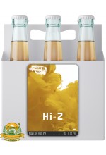 Пиво Hi-Z, светлое, нефильтрованное в упаковке 12шт × 0.5л.