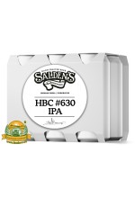 Пиво HBC #630 IPA, светлое, нефильтрованное в упаковке 20шт × 0.5л.