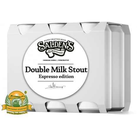 Пиво Double Milk Stout Espresso Edition, темное, нефильтрованное в банке 0.5 л.