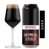 Пиво Reverse Oatmeal Stout, темное, нефильтрованное в упаковке 20шт × 0.5л.