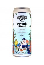 Пиво Pryanik Stout, темное, нефильтрованное в банке 0.5 л.