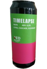 Пиво Timelapse, светлое, нефильтрованное в упаковке 20шт × 0.5л.