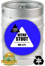 Пиво Dry Nitro Stout, темное, нефильтрованное в кегах 30 л.