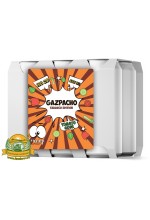 Пиво Gazpacho Tabasco Series, светлое, нефильтрованное в упаковке 20шт × 0.5л.