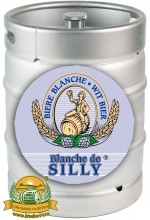 Пиво Blanche De Silly светлое, нефильтрованное в кегах 20 л.