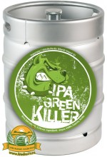 Пиво De Silly Green Killer IPA светлое, нефильтрованное в кегах 20 л.