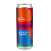 Пиво Populism Strata + Cashmere, светлое, нефильтрованное в упаковке 12шт × 0.45л.