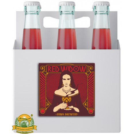 Пиво Red Widow, светлое, нефильтрованное в упаковке 24шт × 0.33л.