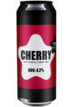 Пиво Cherry, светлое, нефильтрованное в упаковке 20шт × 0.5л.