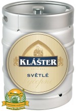 Пиво Klaster Svetle светлое, фильтрованное в кегах 20 л.