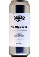 Пиво Orange IPA, светлое, нефильтрованное в банке 0.5 л.