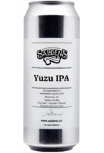 Пиво Yuzu IPA, светлое, нефильтрованное в банке 0.5 л.