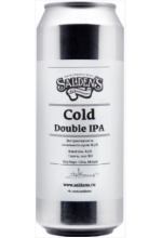 Пиво Cold Double IPA, светлое, нефильтрованное в банке 0.5 л.