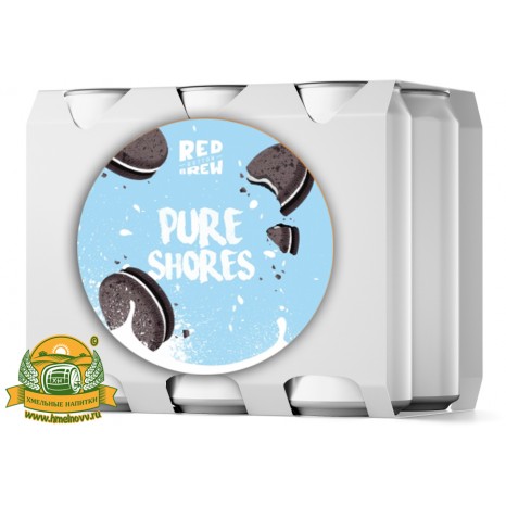 Пиво Pure Shores, в упаковке 20шт × 0.5л.