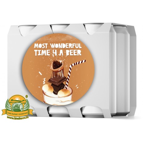 Пиво Most Wonderful Time 4 A Beer, в упаковке 20шт × 0.5л.