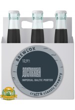 Пиво Достоевский Том 8, темное, нефильтрованное в упаковке 12шт × 0.33л.
