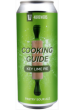 Пиво Cooking Guide Key Lime Pie, светлое, нефильтрованное в упаковке 20шт × 0.5л.