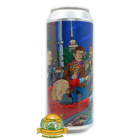 Пиво Ленинградский Борщ С Фасолью [Sour Gose]. Банка 0.5 л.