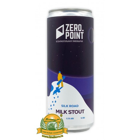 Пиво Silk Road [Non-Alcoholic Beer - Stout]. Банка 0.33 л.