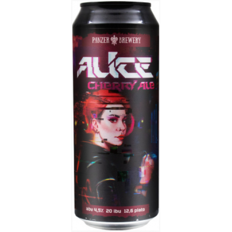 Пиво Alice, в банке 0.5 л.