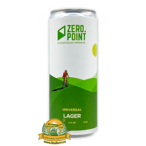 Пиво Universal Lager [Non-Alcoholic Beer - Lager]. Банка 0.33 л.