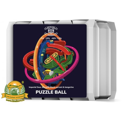 Пиво Puzzle Ball, в упаковке 20шт × 0.5л.