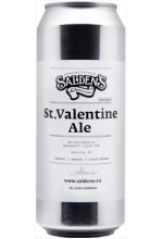 Пиво St Valentine Ale, светлое, нефильтрованное в банке 0.5 л.