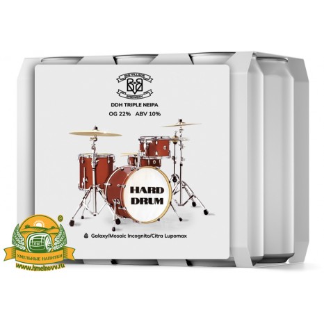 Пиво Hard Drum, в упаковке 20шт × 0.5л.